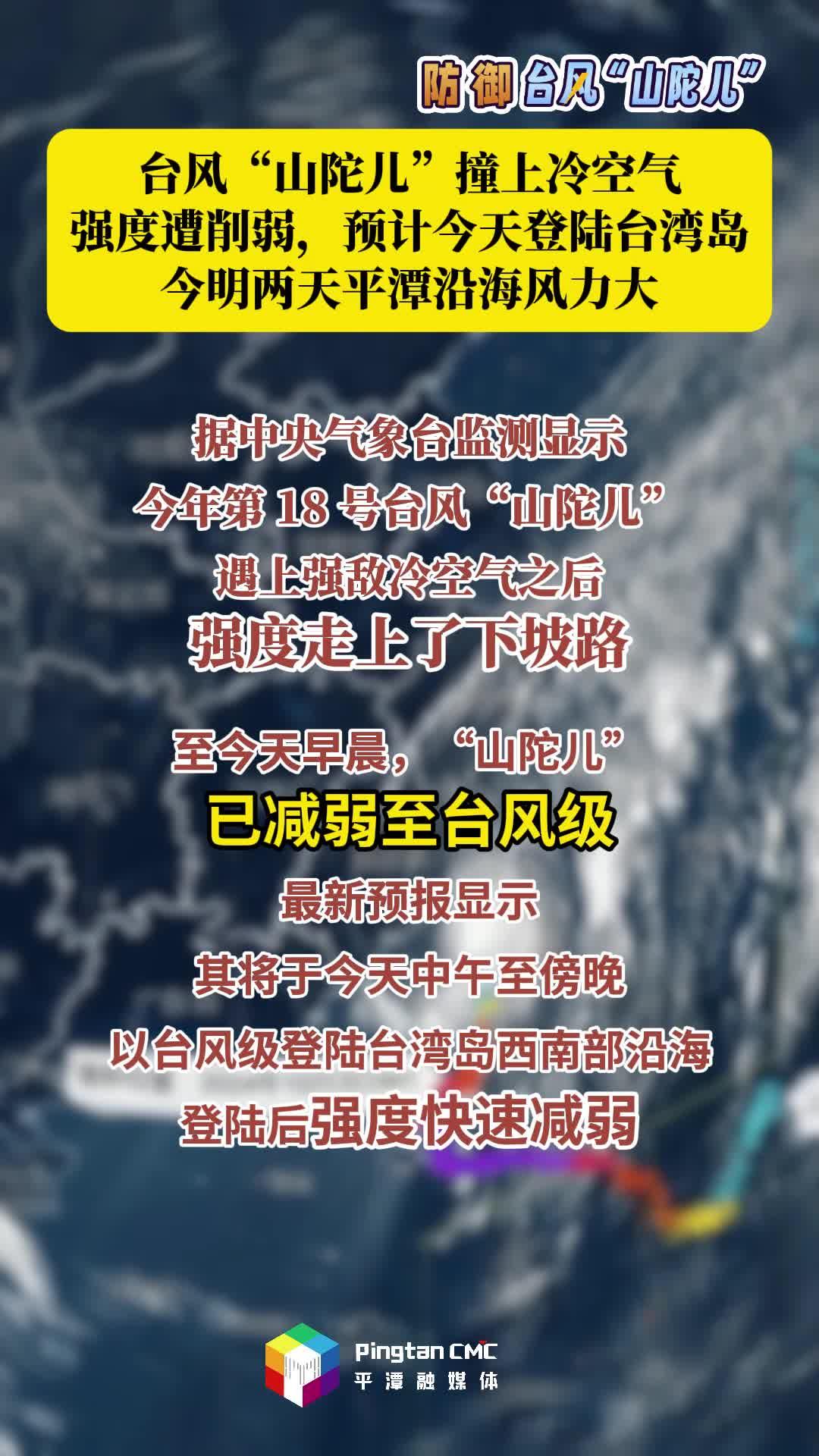 臺風“山陀兒”撞上冷空氣！